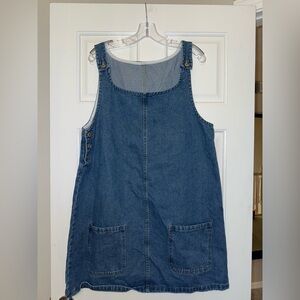 Amazon Blue Denim Mini Dress